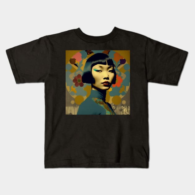 Anna May Wong #9 Kids T-Shirt by MonoMagic
